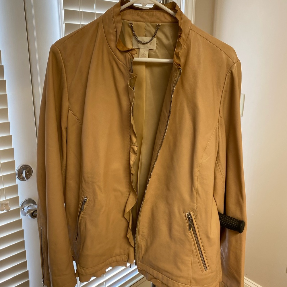 Chico’s Leather Jacket
